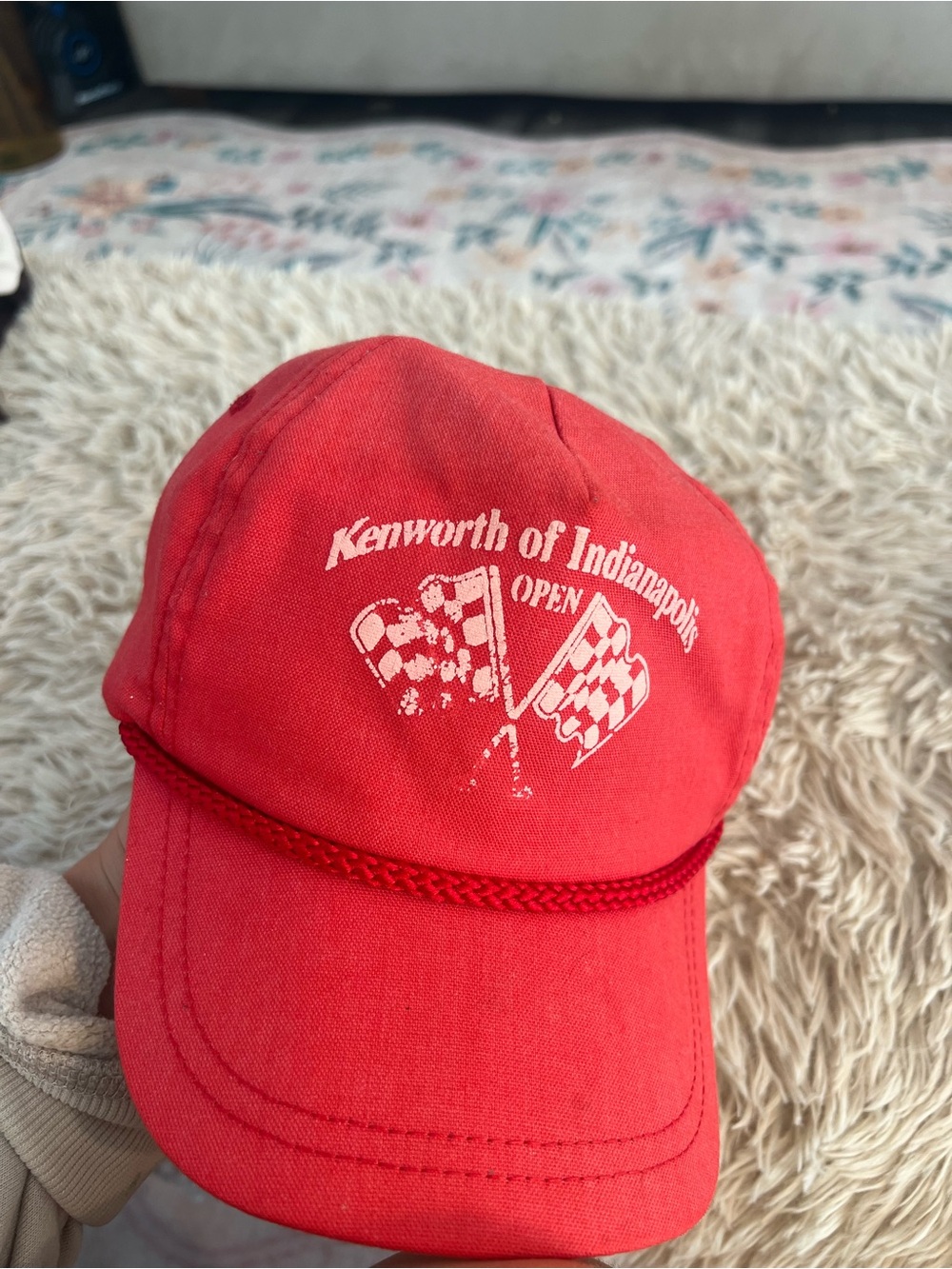 Kenworth of Indianapolis Red Racing Cap